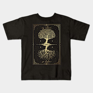 As Above So Below Tree Kids T-Shirt